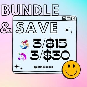 💥 BUNDLE & SAVE 🌟
